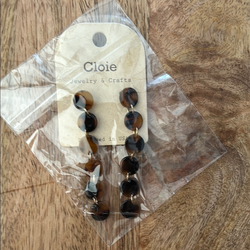 Brown Earrings